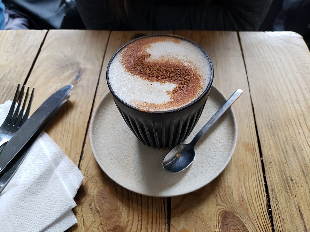 Illustrative stock photograph: Chai Latte - T @ The Dials 2024-02-26. This may differ from the café's actual product.